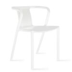 Chaise Berlin blanche design en location pour mariages et événements en Vendée