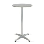 Mange debout en aluminium robuste en location pour mariage, cocktail et réception en Vendée