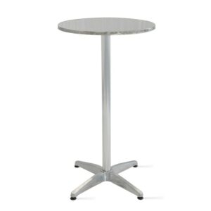 Mange debout en aluminium robuste en location pour mariage, cocktail et réception en Vendée