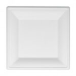 Assiette carrée PRESTIGE 20 cm – location vaisselle mariage Vendée
