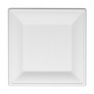 Assiette carrée PRESTIGE 20 cm – location vaisselle mariage Vendée