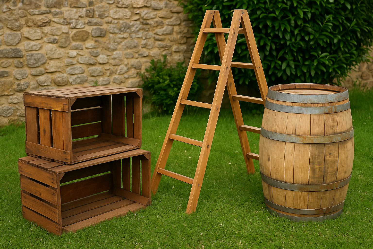 Décoration bois événement