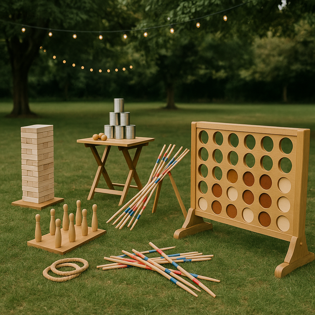 Jeux en bois géants