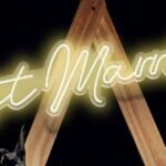 Néon Just Married blanc chaud en location WeLocation Vendée