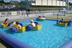 pédalo gonflable Mississipi pour enfants en location WeLocation Vendée