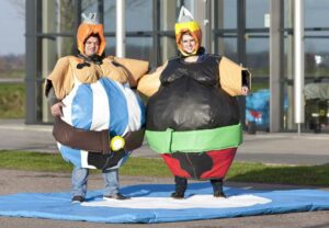 Costumes de sumo Astérix et Obélix en location WeLocation Vendée