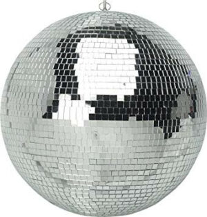 Boule à facettes miroir 50 cm pour DJ, mariage et soirée dansante