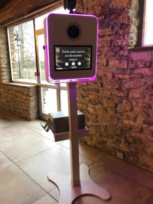 Photobooth avec ou sans impression, borne photo tactile avec envoi numérique ou tirages instantanés