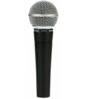 Micro filaire Shure professionnel – location micro événementiel