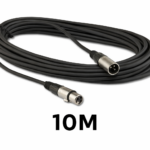Câble XLR / DMX 10 mètres – câble audio et pilotage lumière événementiel