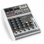 Console de mixage Vonyx VMM-K402 4 canaux – table de mixage sonorisation événementielle