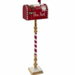 Boîte aux lettres du Père Noël décoration événementielle de Noël